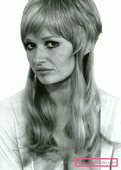 Женска фризура Гаврош 70-ти