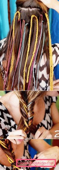 Фризури со плетенки за долга коса
